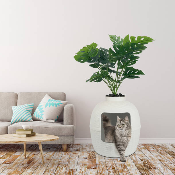 Tucker Murphy Pet™ Huckabee 20" Tree Trunk Cat Condo & Reviews Wayfair